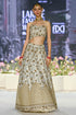 Aasma Off White Embroidered Choli And Lehenga